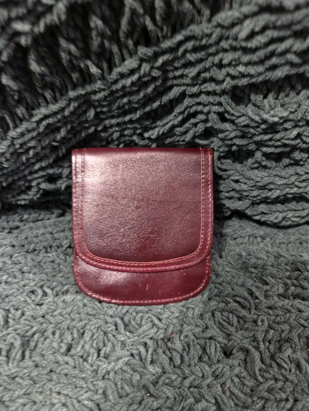 Taxi Burgundy Leather Wallet